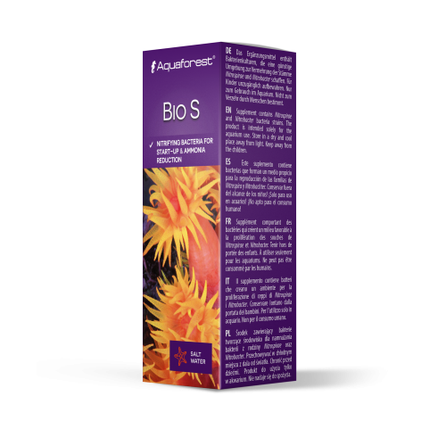AQUAFOREST BioS 10ml- bakterie startowe do akwarium