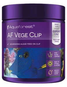 Aquaforest AF Vege Clip 100 g | pokarm roślinny dla ryb morskich